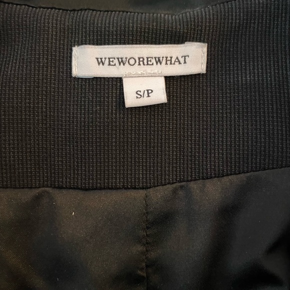 WeWoreWhat Black Blazer Romper - Picture 6 of 7